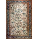 19th Century Persian Sultanabad Carpet with Harshang Design